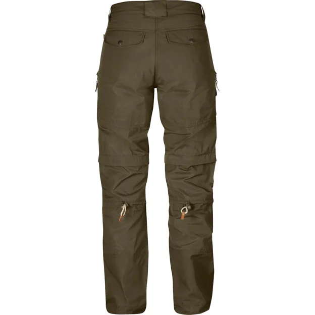 Fjällräven Gaiter Trousers No. 1 W Women’s Shorts & skirts Green Main Back 15755