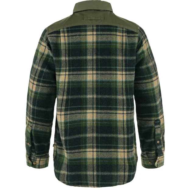Fjällräven Granit Shirt M Men’s Shirts Green Main Back 76816