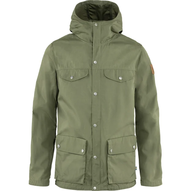 Fjällräven Greenland Jacket M Men’s Outdoor jackets Green Main Front 15630