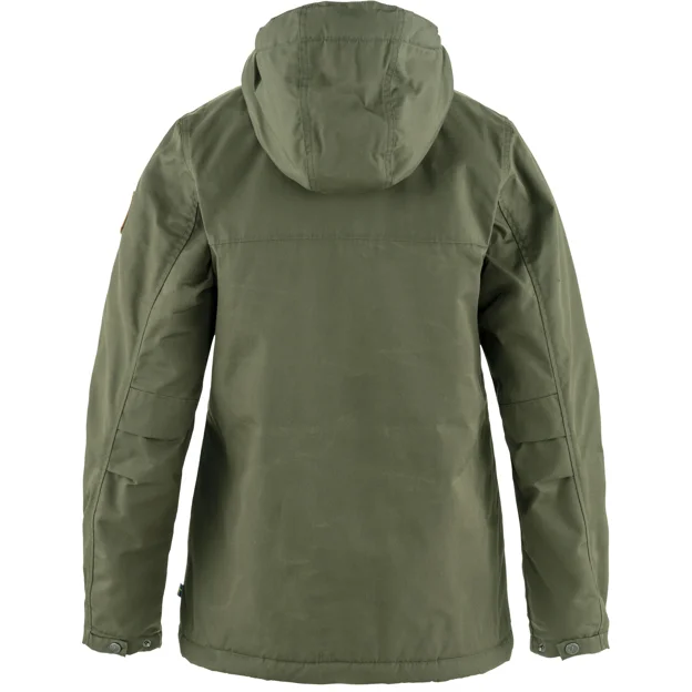 Fjällräven Greenland Winter Jacket W Women’s Outdoor jackets Green Main Back 85142