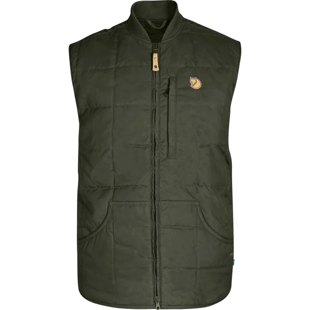 Fjällräven Grimsey Vest M Men’s Hunting jackets Green Main Front 15276
