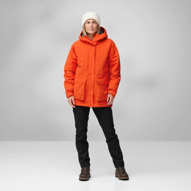 Fjällräven HC Hydratic Padded Jacket W Women’s Outdoor jackets Model Model front 85451