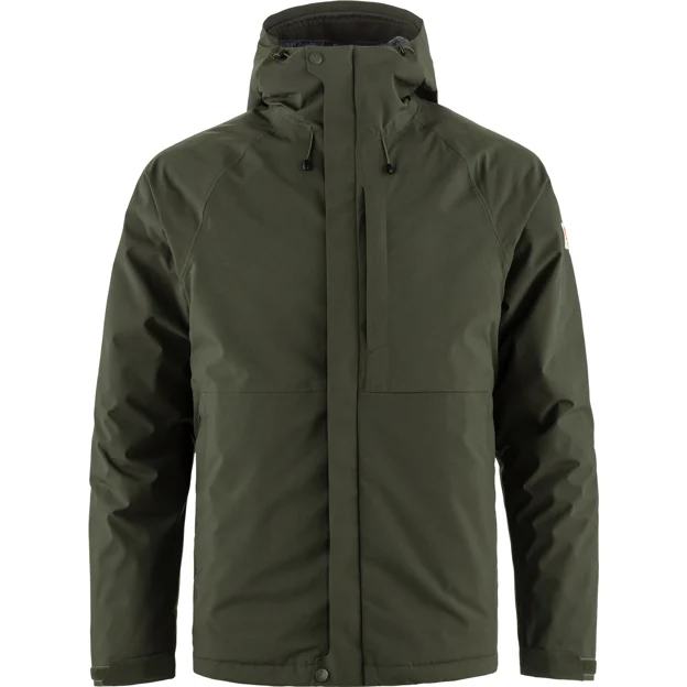 Fjällräven HC Hydratic Padded Trail Jkt M Men’s Outdoor jackets Green Main Front 79902