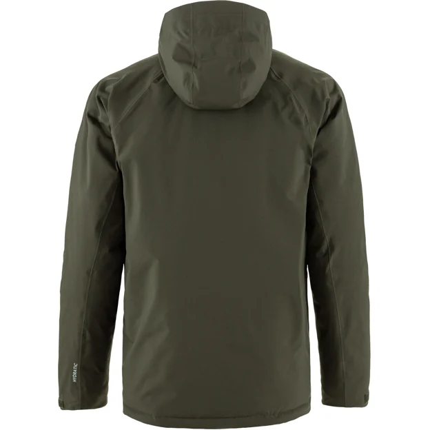 Fjällräven HC Hydratic Padded Trail Jkt M Men’s Outdoor jackets Green Main Back 85150