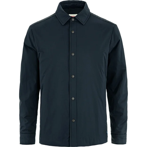 Fjällräven HC Insulated Shirt Jacket M Men’s Shirts Blue Main Front 98144