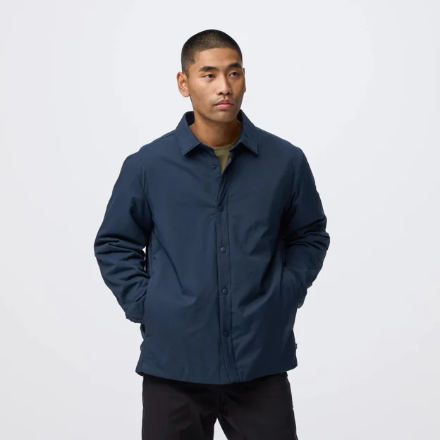 Fjällräven HC Insulated Shirt Jacket M Men’s Outdoor jackets Model Angle F 120086