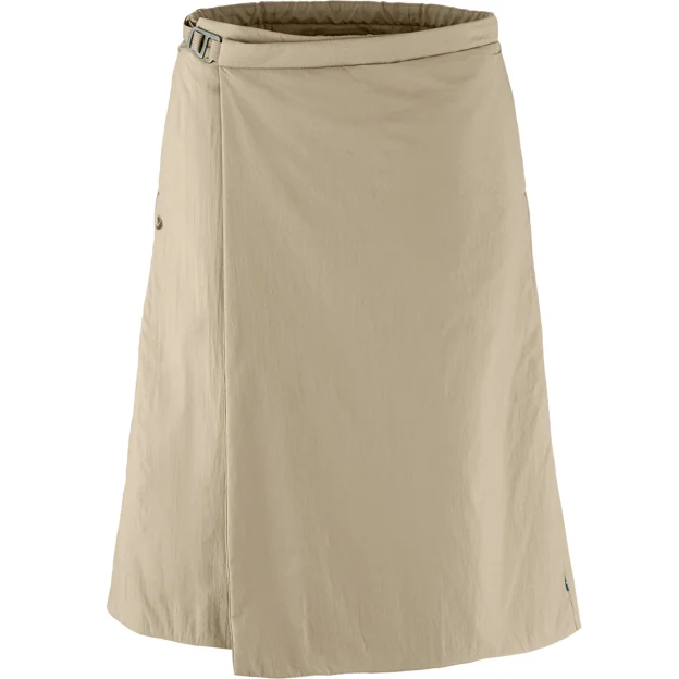 Fjällräven HC Insulated Skirt W Women’s Insulated trousers Beige Main Front 93754