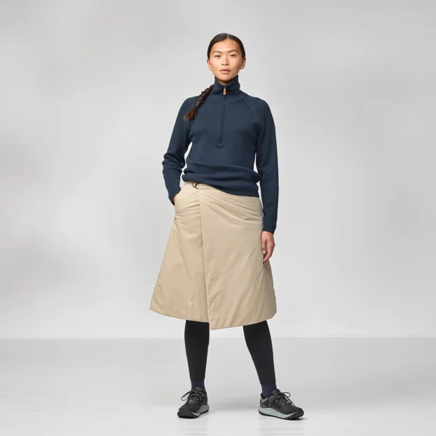 Fjällräven HC Insulated Skirt W Women’s Insulated trousers Model Model front 94852