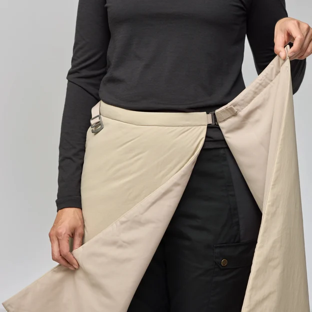 Fjällräven HC Insulated Skirt W Women’s Insulated trousers Model Angle H 94849