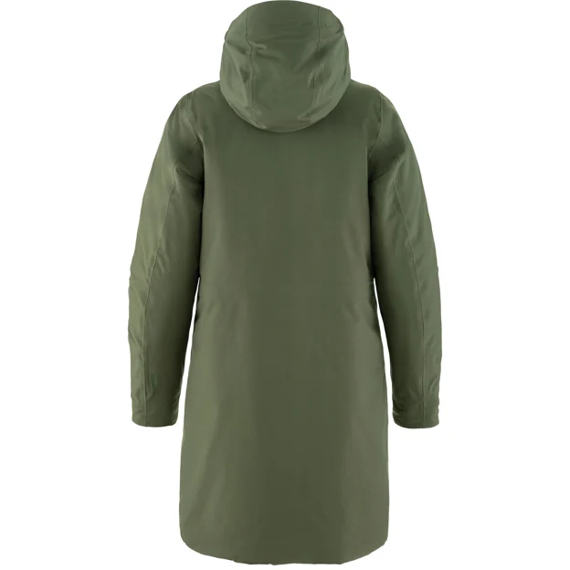 Fjällräven HC hydratic Padded Parka W Women’s Outdoor jackets Green Main Back 93770