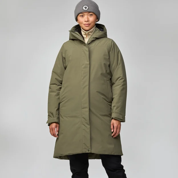 Fjällräven HC hydratic Padded Parka W Women’s Outdoor jackets Model Angle H 94465