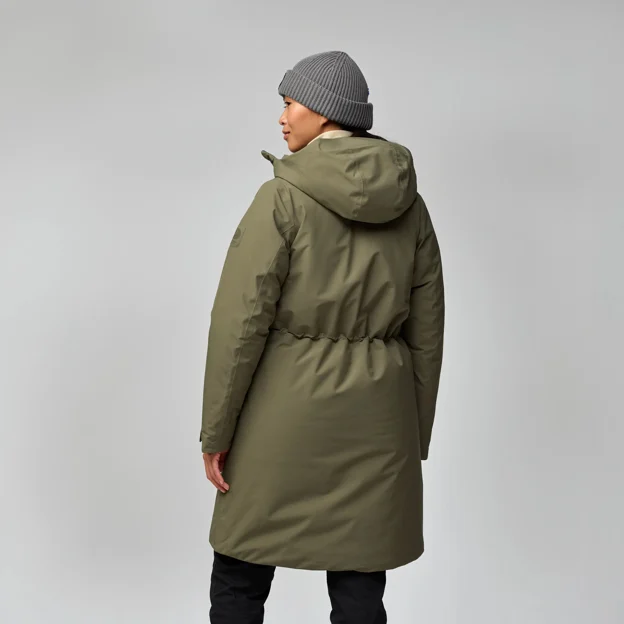 Fjällräven HC hydratic Padded Parka W Women’s Outdoor jackets Model Angle I 94460