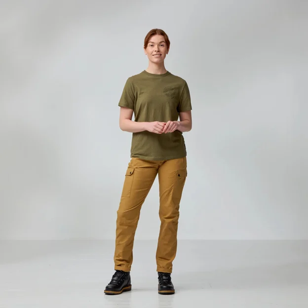 Fjällräven Hemp Blend Out Here T-shirt W Women’s T-shirts & tank tops Model Model front 89884