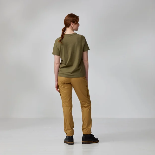 Fjällräven Hemp Blend Out Here T-shirt W Women’s T-shirts & tank tops Model Model back 89881