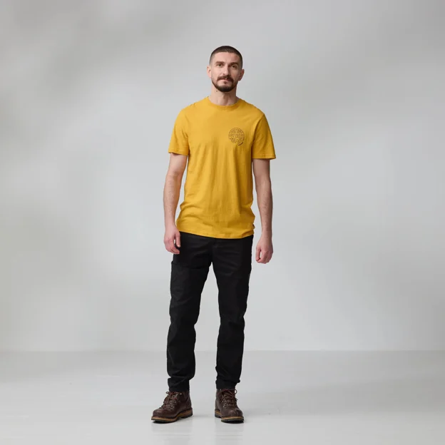 Fjällräven Hemp Blend Out Here T-shirt M Men’s T-shirts & tank tops Model Angle F 90003