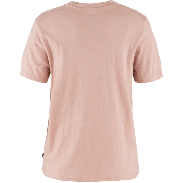 Fjällräven Hemp Blend T-shirt W Women’s T-shirts & tank tops Pink Main Back 80860