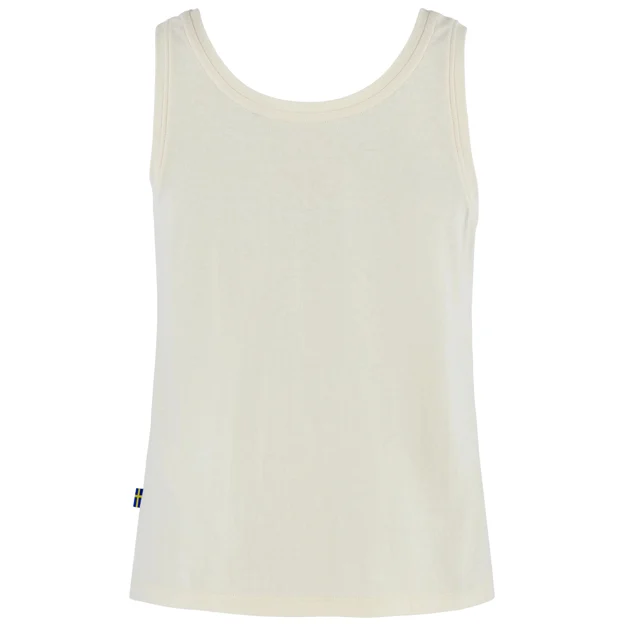 Fjällräven Hemp Blend Tank Top W Women’s T-shirts & tank tops White Main Back 101640