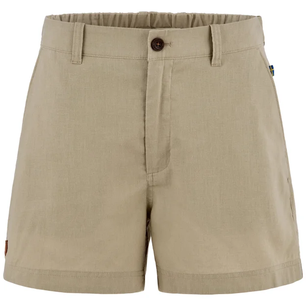 Fjällräven Hemp Shorts W Women’s Shorts & skirts Beige Main Front 101653