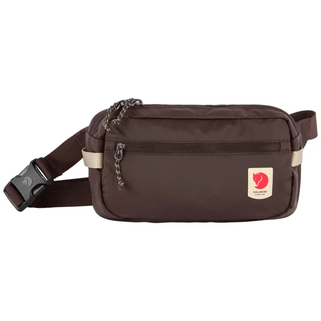 Fjällräven High Coast Hip Pack Unisex Travel accessories Brown, Purple Main Front 104334