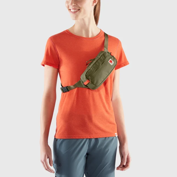 Fjällräven High Coast Hip Pack Unisex Travel accessories Model Model front 27674