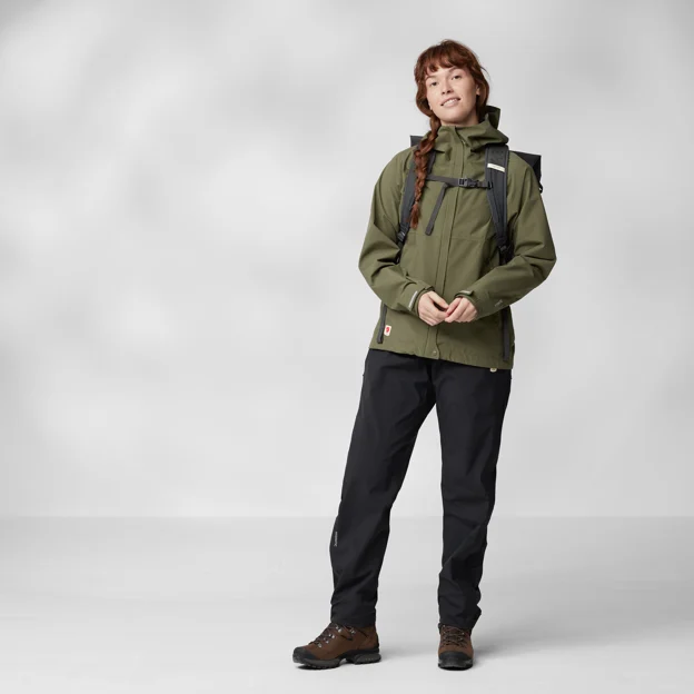 Fjällräven HC Hydratic Trail Jacket W Women’s Shell jackets Model Model front 66665