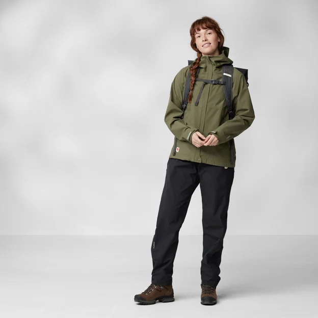 Fjällräven HC Hydratic Trail Trousers W Women’s Outdoor trousers Model Model front 66674