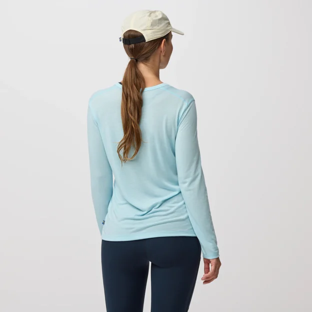 Fjällräven High Coast LS W Women’s T-shirts & tank tops Model Angle F 101115