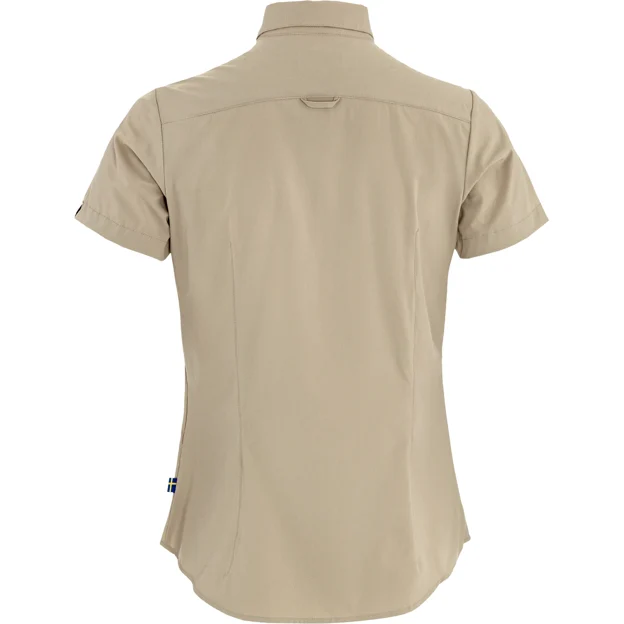 Fjällräven High Coast Lite Shirt SS W Women’s Shirts Beige Main Back 100693