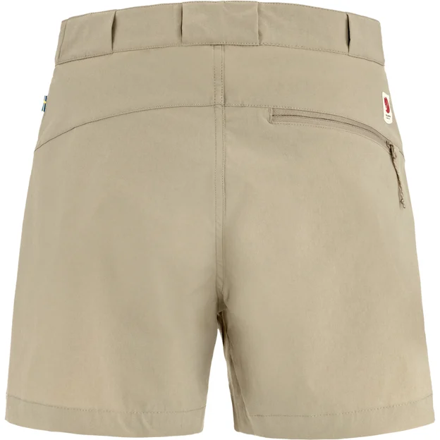 Fjällräven High Coast Lite Shorts W Women’s Shorts & skirts Beige Main Back 100171