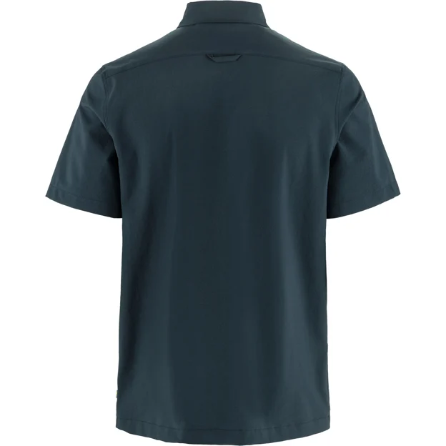 Fjällräven High Coast Pack Shirt SS M Men’s Shirts Blue Main Back 86958