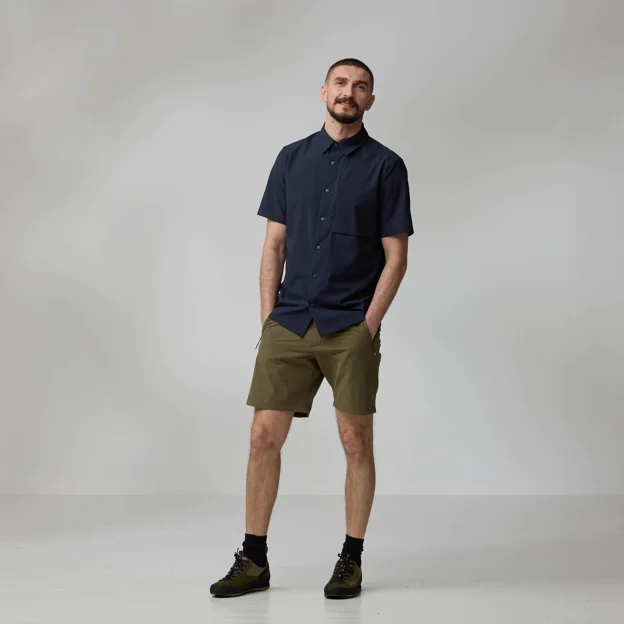 Fjällräven High Coast Pack Shirt SS M Men’s Shirts Model Model front 89990