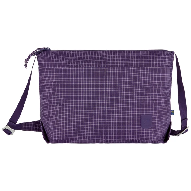 Fjällräven High Coast Pro Shoulder Bag Unisex Daypacks Purple Main Front 105177