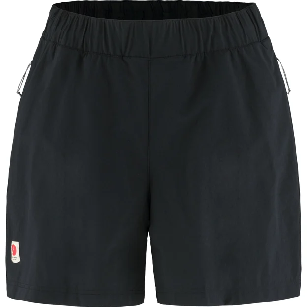 Fjällräven High Coast Relaxed Shorts W Women’s Shorts & skirts Black Main Front 42734