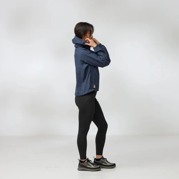 Fjällräven High Coast Short Wind Hoodie W Women’s Wind jackets Model Model side 92994
