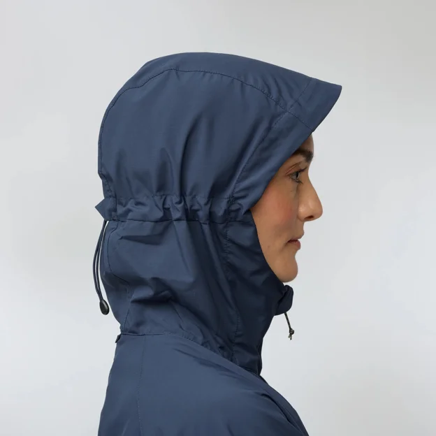 Fjällräven High Coast Short Wind Hoodie W Women’s Wind jackets Model Angle H 92960