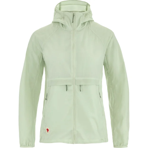 Fjällräven High Coast Wind Hoodie W Women’s Wind jackets Pink Main Front 100909