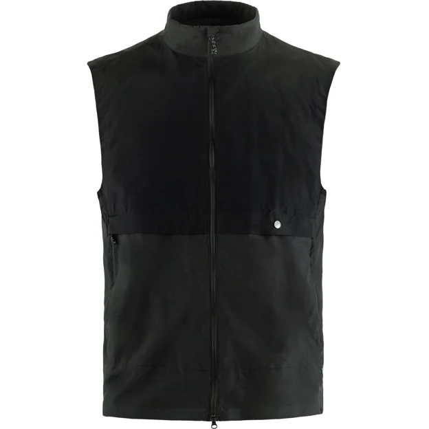 Fjällräven Hoja Adventure Vest M Men’s Vests Black Main Front 84446