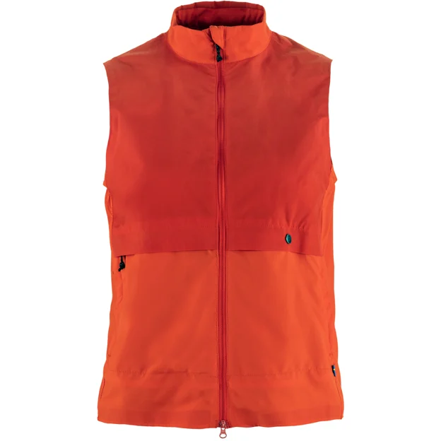 Fjällräven Hoja Adventure Vest W Women’s Vests Orange Main Front 84447