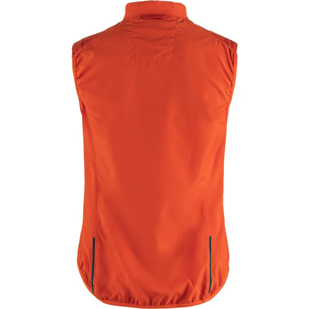 Fjällräven Hoja Adventure Vest W Women’s Vests Orange Main Back 88349