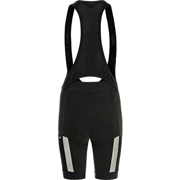 Fjällräven Hoja Bib Shorts W Women’s Shorts & skirts Black Main Back 100160