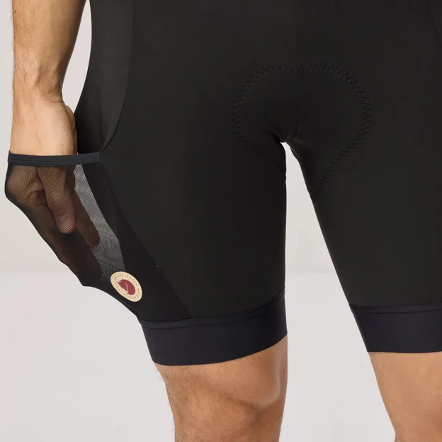 Fjällräven Hoja Bib Shorts W Women’s Shorts & skirts Model Angle J 100460