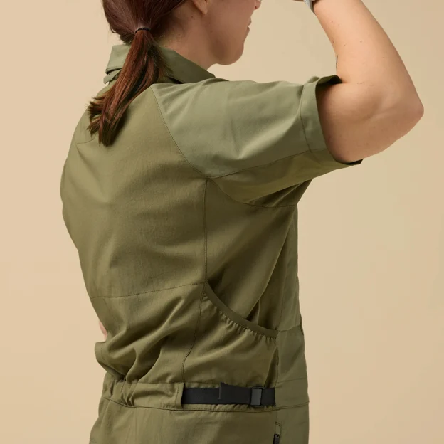Fjällräven Hoja Field Suit W Women’s Outdoor trousers Model Angle I 90158