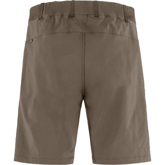 Fjällräven Hoja Hybrid Shorts M Men’s Shorts & skirts Brown Main Back 101041