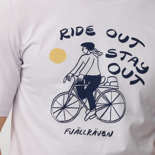 Fjällräven Hoja Iväg T-shirt M Men’s T-shirts & tank tops Model Angle H 100532