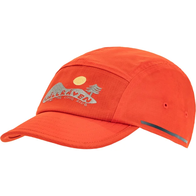Fjällräven Hoja Lugnt Cap Unisex Caps, hats & beanies Orange Main Front 100643