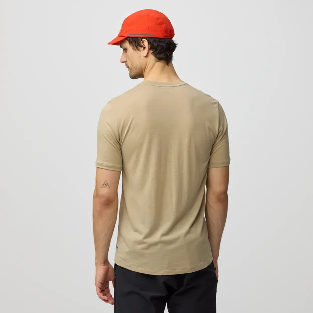 Fjällräven Hoja Lugnt Wool T-shirt M Men’s T-shirts & tank tops Model Model back 100462