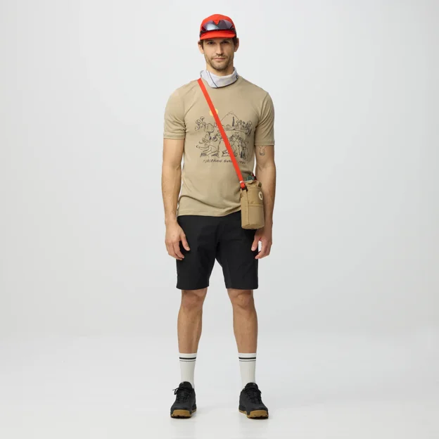 Fjällräven Hoja Lugnt Wool T-shirt M Men’s T-shirts & tank tops Model Angle G 100576