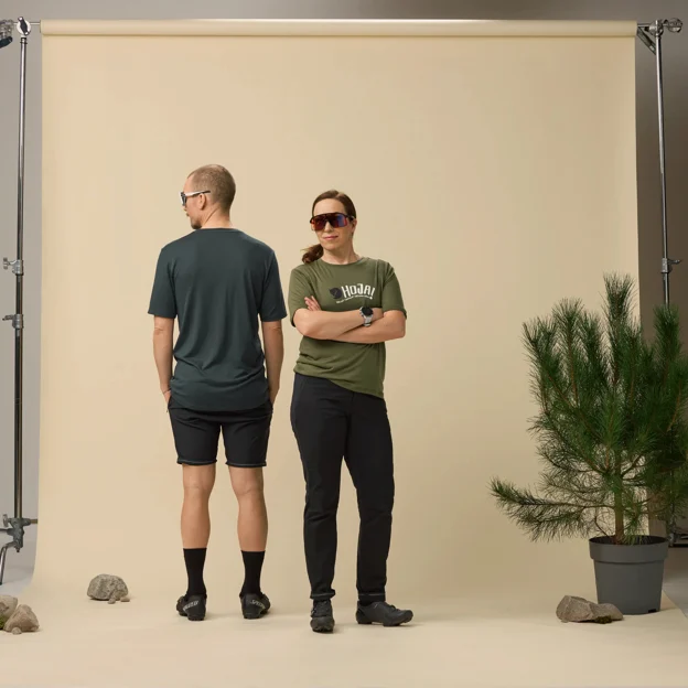 Fjällräven Hoja Wool T-shirt M Men’s T-shirts & tank tops Model Model back 90079