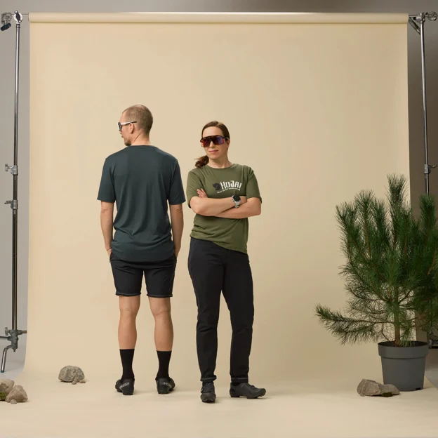 Fjällräven Hoja Wool T-shirt W Women’s T-shirts & tank tops Model Model back 90043