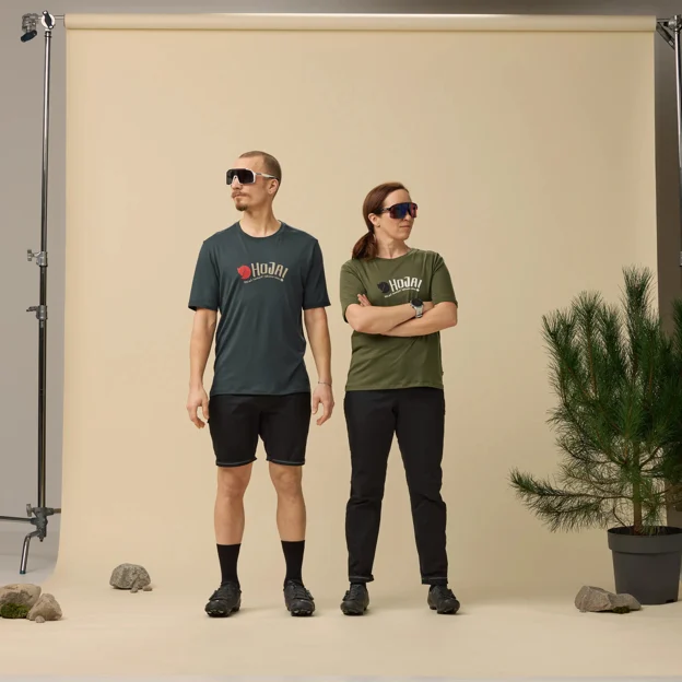 Fjällräven Hoja Wool T-shirt W Women’s T-shirts & tank tops Model Angle F 90037